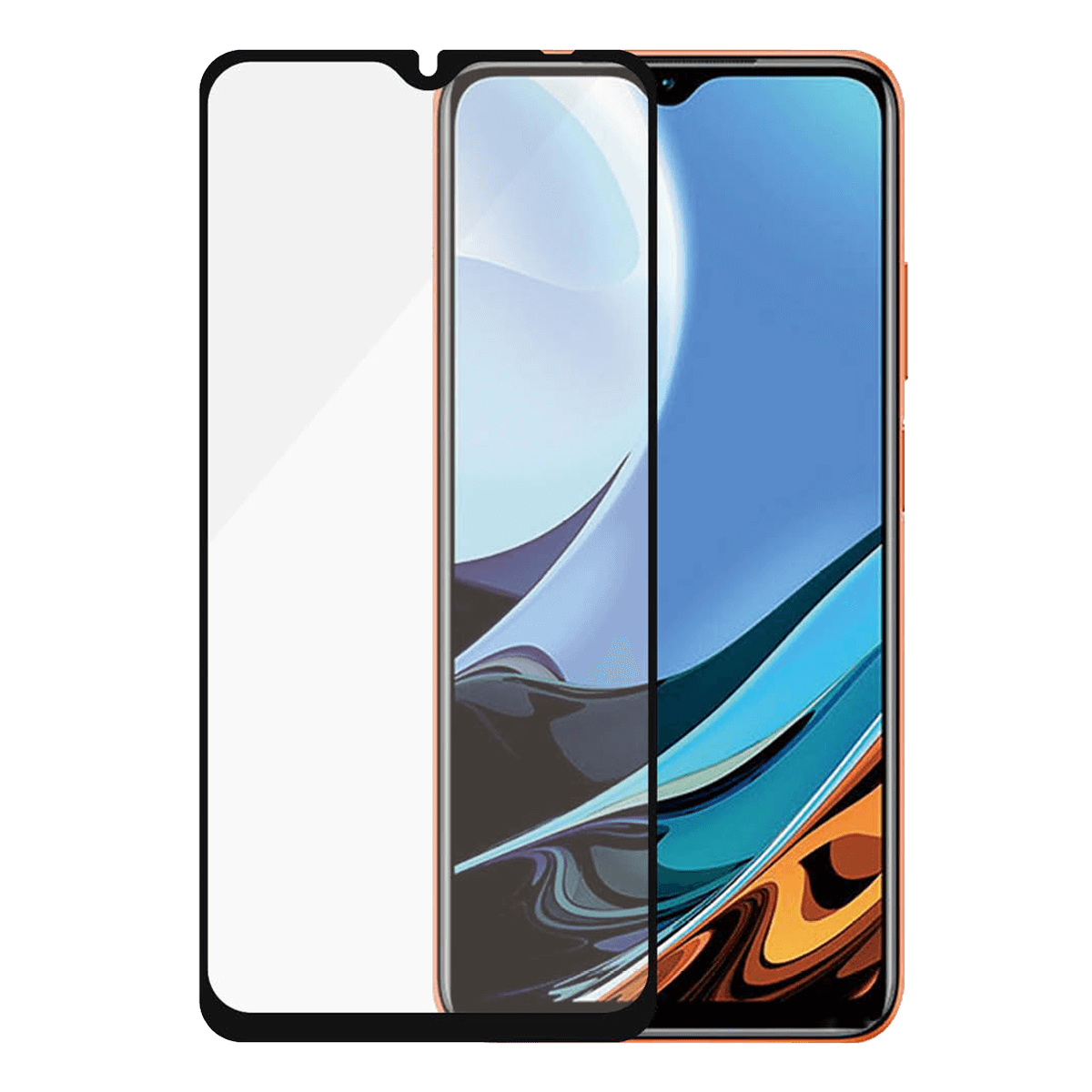 Γυαλί Προστασίας Οθόνης με Πλαίσιο PANZERGLASS Case Friendly για XIAOMI Redmi 9T - 3