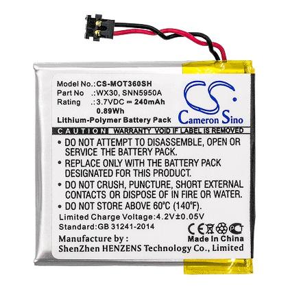 battery CAMERON SINO for MOTOROLA Moto 360