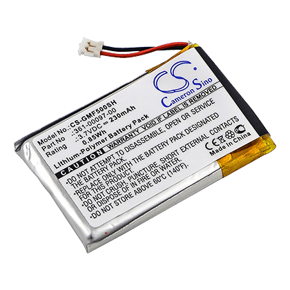 CAMERON SINO battery for GARMIN Approach S60 / Fenix ​​5