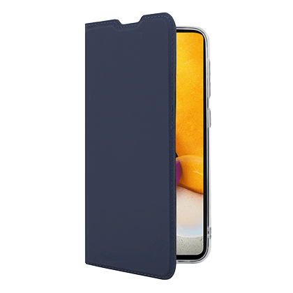 COSY Book Case for SAMSUNG Galaxy A72 blue