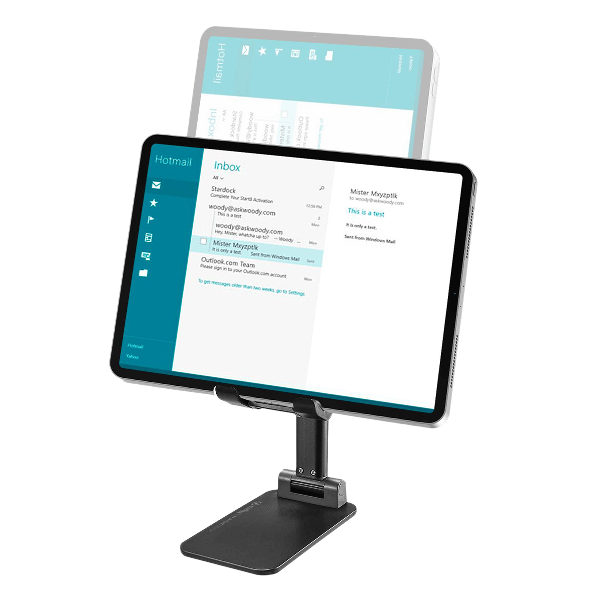 Βάση Γραφείου CELLY MagicDesk για Smartphone και Tablet έως 10.5'' Μαύρη - 3