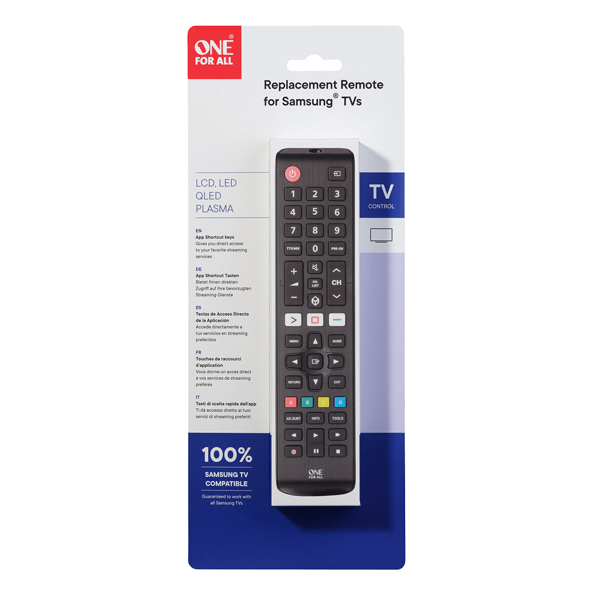 Τηλεχειριστήριο ONE FOR ALL URC 4910 για SAMSUNG TV - 3