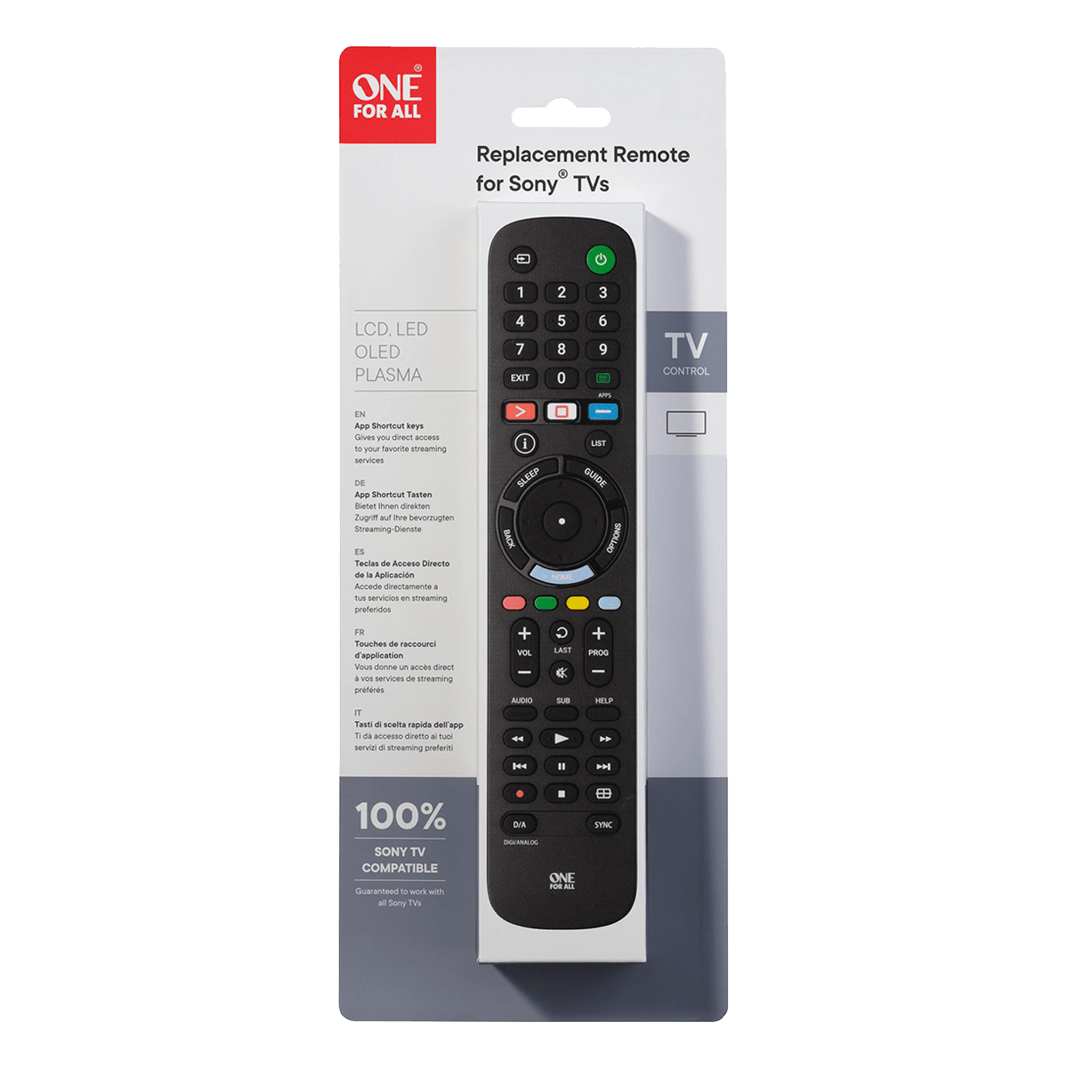 Τηλεχειριστήριο ONE FOR ALL URC 4912 για SONY TV - 3