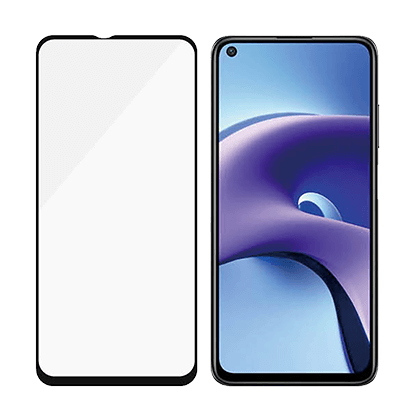 Screen Protector Glass with PANZERGLASS Case Friendly Frame for XIAOMI Redmi Note 9T