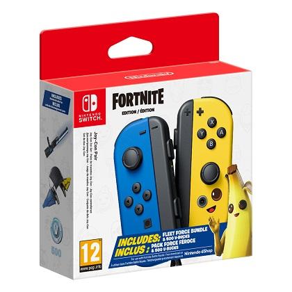 Joycon Nintendo Switch Fortnite edition 