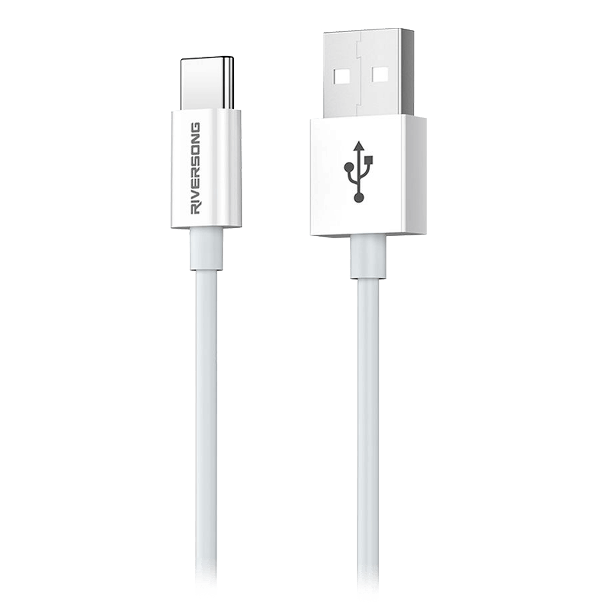 Καλώδιο USB Type-C RIVERSONG Lotus 08 CT71 1.2 Μέτρα Λευκό