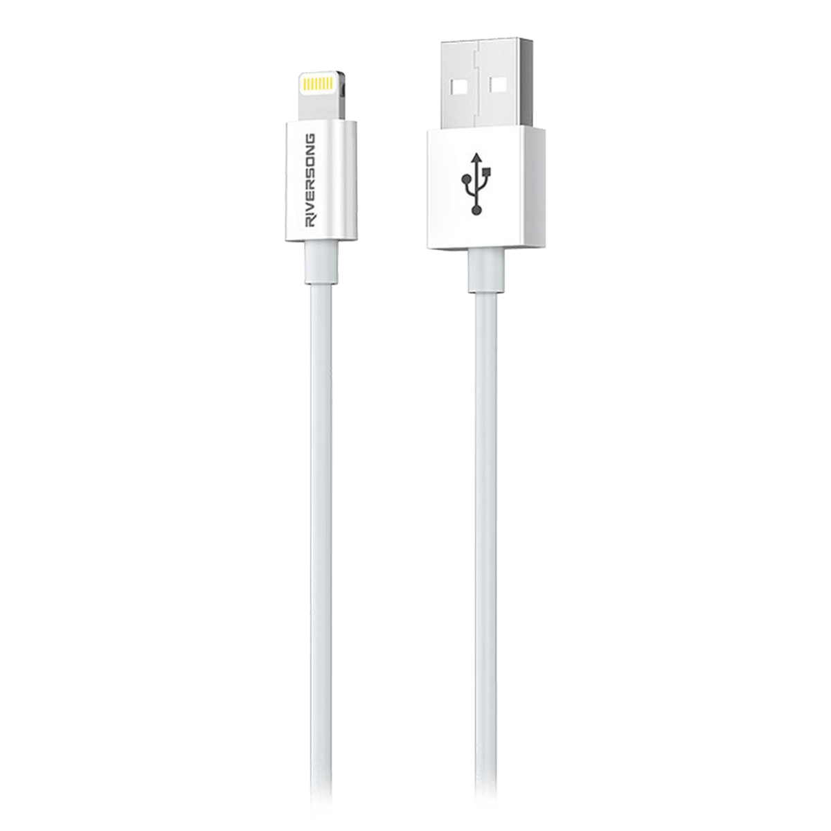 Καλώδιο Lightning RIVERSONG Lotus 08 CL71 1.2 Μέτρα Λευκό - 2