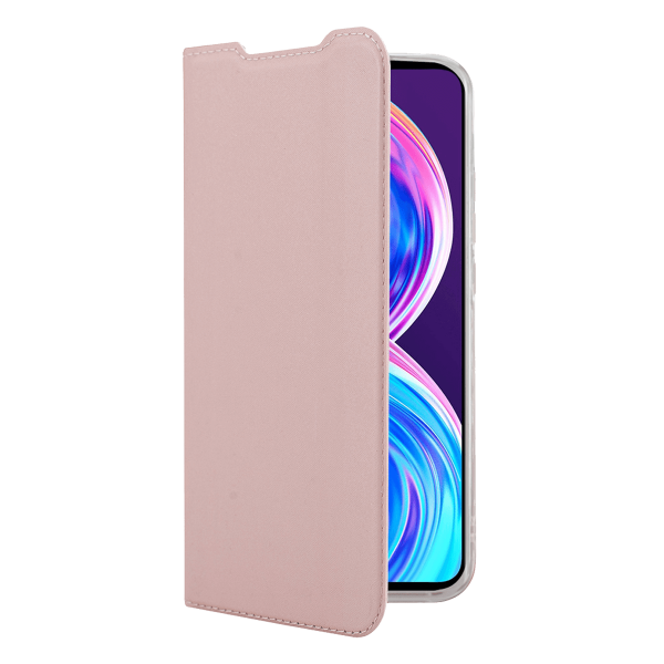 Θήκη Book COSY για Realme 8/ 8 Pro Ροζ Χρυσαφί