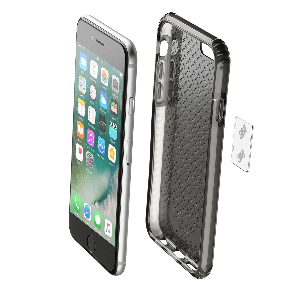 Μαγνητική Βάση Στήριξης Αυτοκινήτου Universal CELLULAR LINE για Smartphone Μαύρη - 4