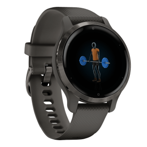 GARMIN Venu 2S Slate & Graphite Sand Smartwatch