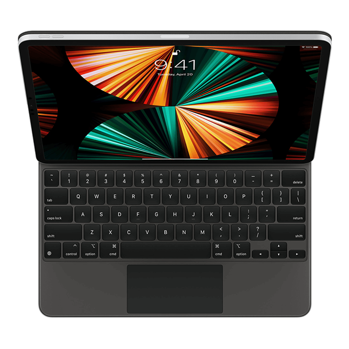 Θήκη APPLE Magic Keyboard iPad Pro 12.9'' (3rd/ 4th/ 5th/ 6th Generation/ iPad Air 13'' M2) Μαύρη - 4