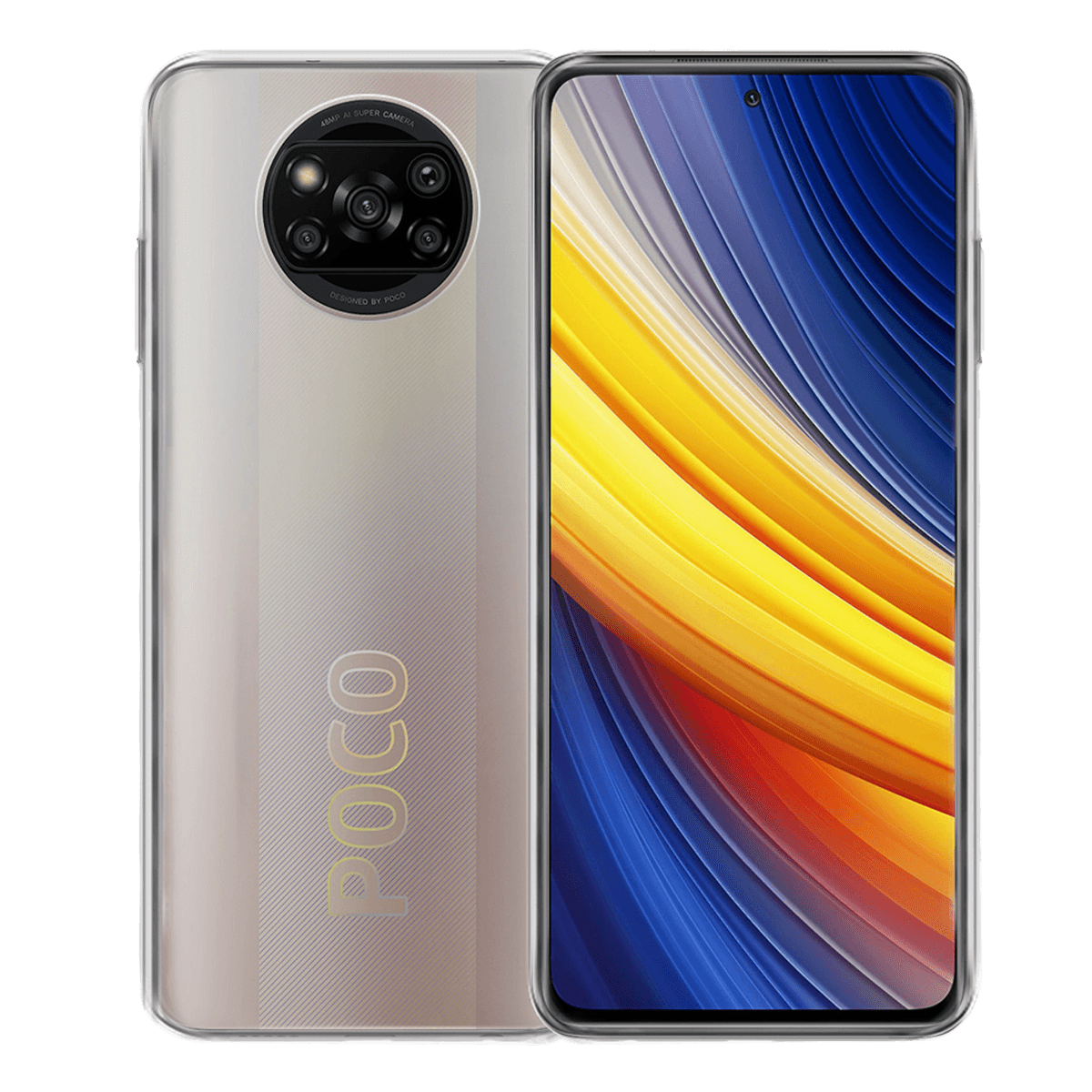 Διάφανη Θήκη + Γυαλί Προστασίας Οθόνης COSY για XIAOMI Poco X3 Pro - 3