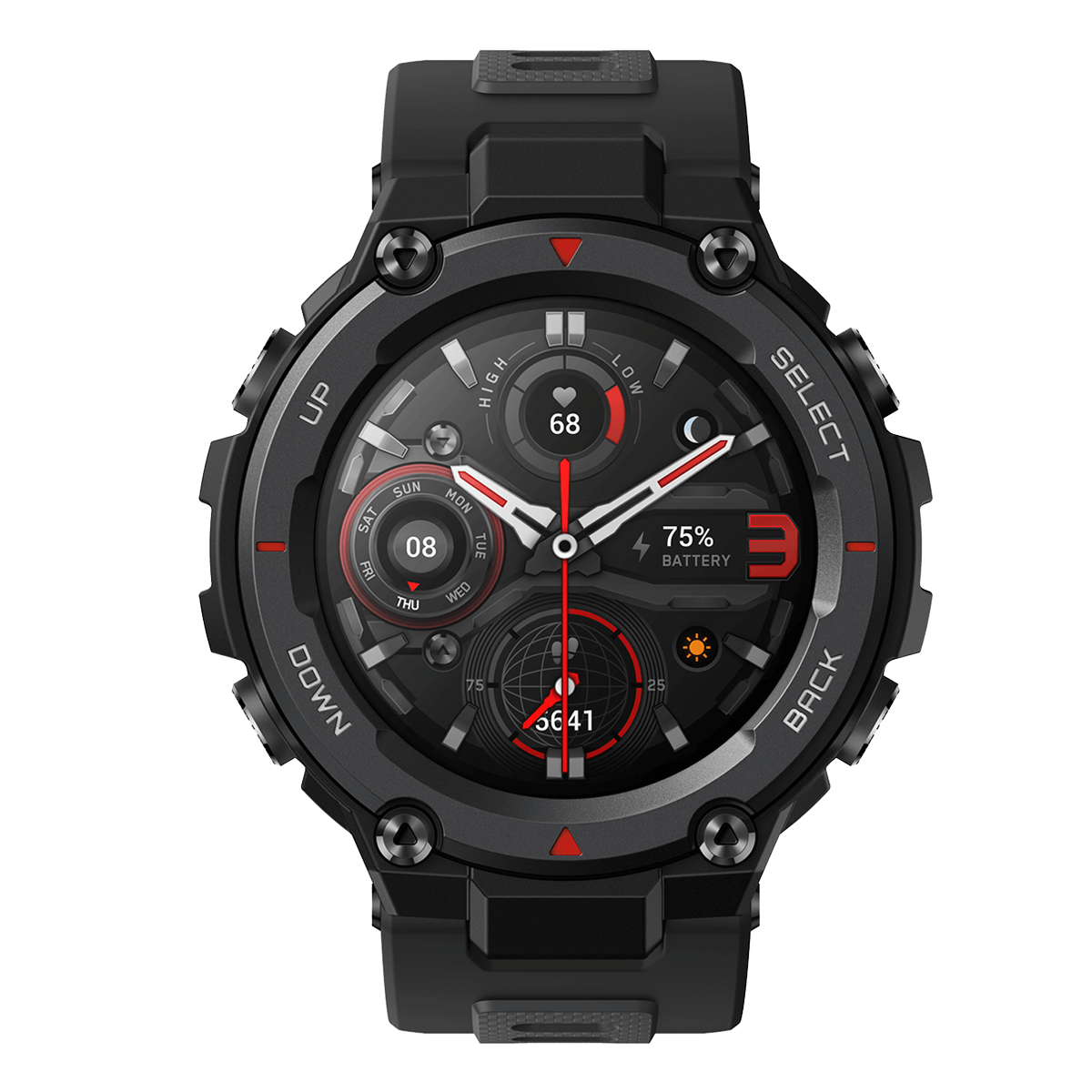AMAZFIT T-Rex Pro Meteorite Black Smartwatch