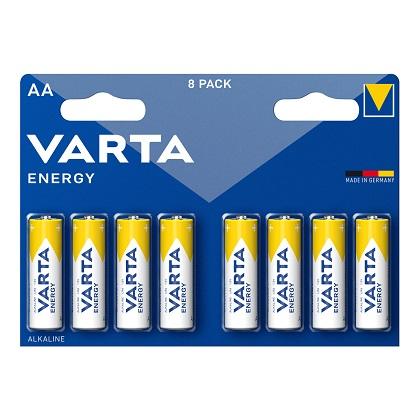 Alkaline Batteries VARTA Energy AA (8 Pieces)