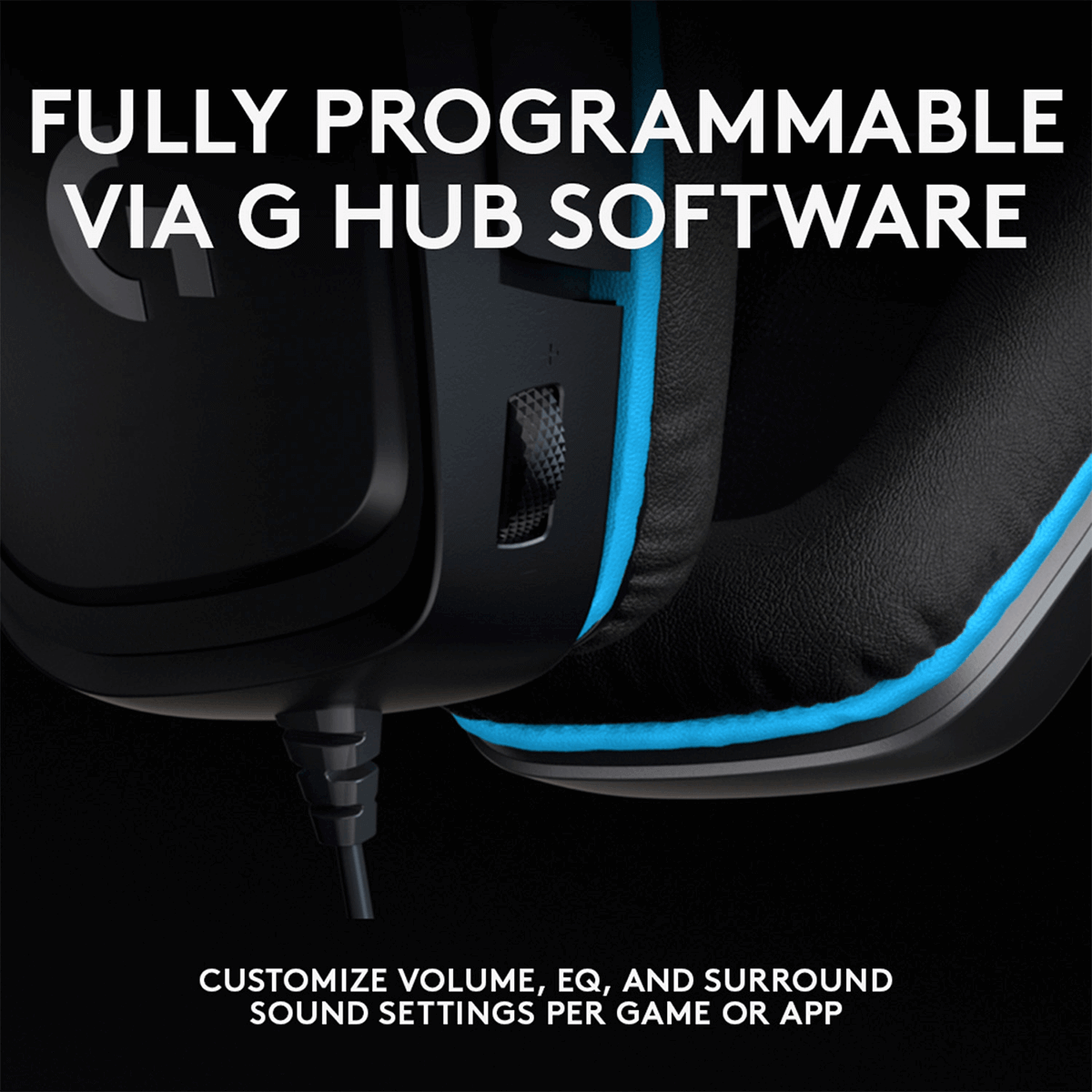Ενσύρματο Gaming Headset LOGITECH G432 - 4