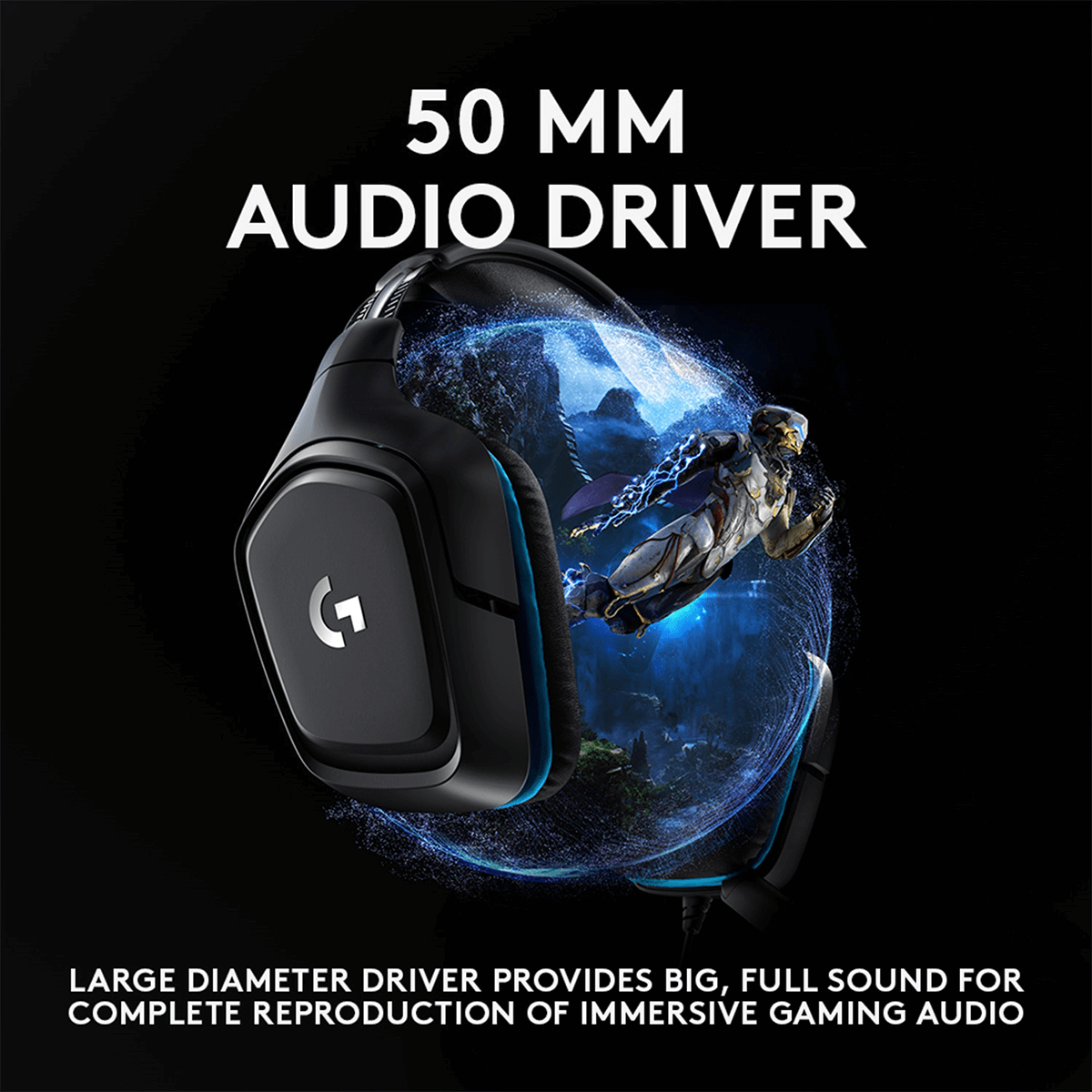 Ενσύρματο Gaming Headset LOGITECH G432 - 5
