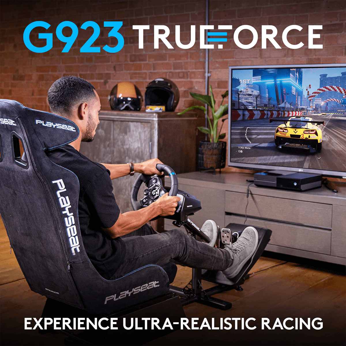 Τιμονιέρα LOGITECH G923 με πετάλια για Xbox Series X/ S - 2