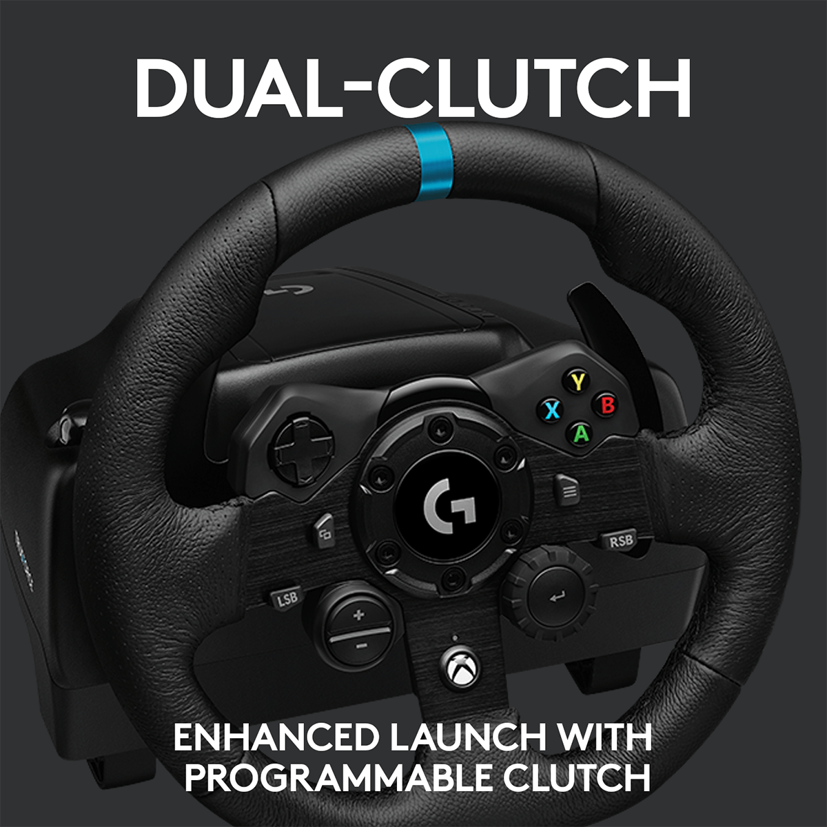 Τιμονιέρα LOGITECH G923 με πετάλια για Xbox Series X/ S - 4