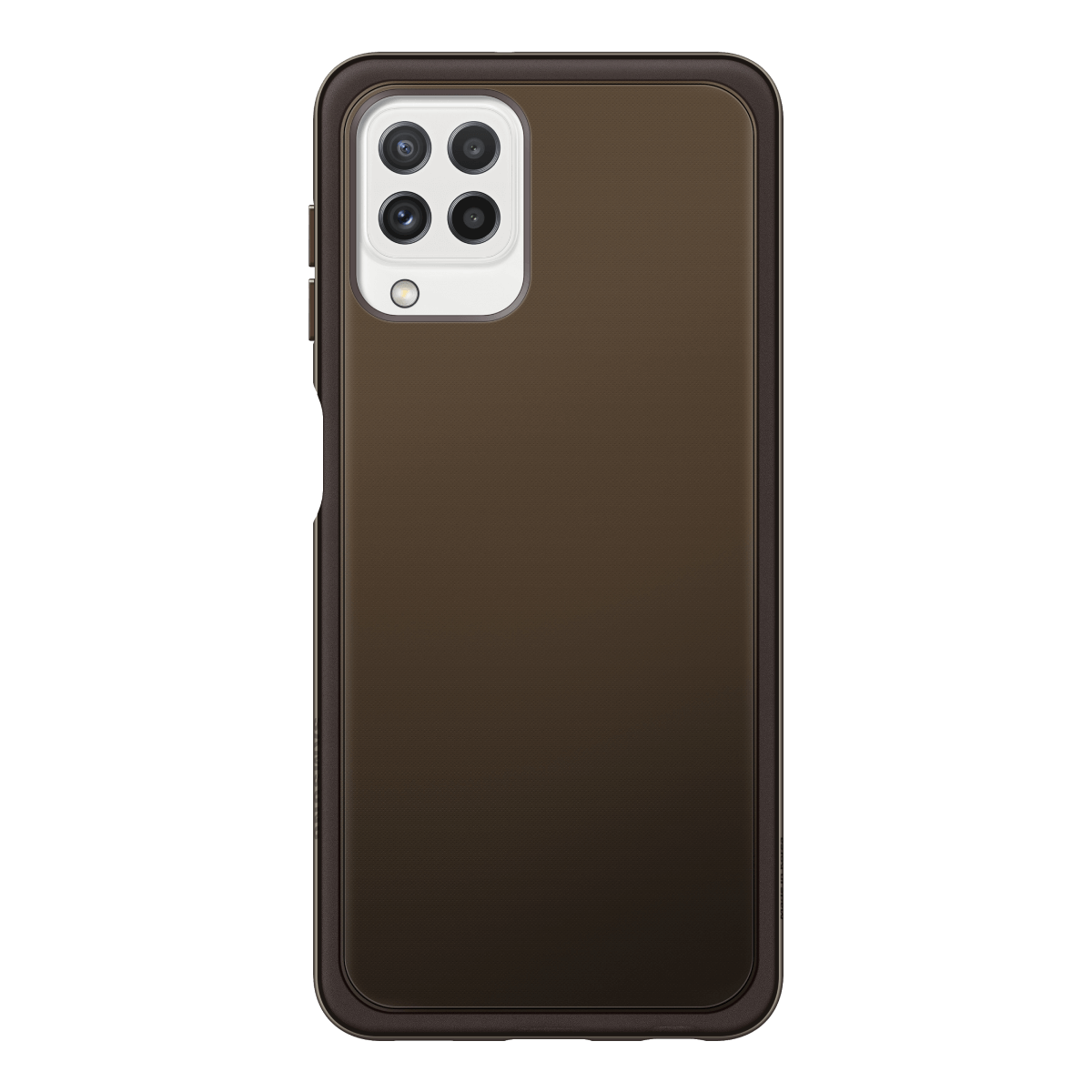 Θήκη Soft Clear Cover SAMSUNG Galaxy A22 4G Μαύρη