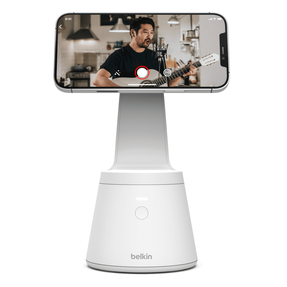Μαγνητική Βάση Στήριξης BELKIN Mount με Face Tracking Λευκή - 2