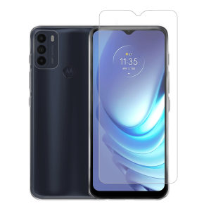 Διάφανη Θήκη + Γυαλί Προστασίας Οθόνης COSY για MOTOROLA Moto G50 5G