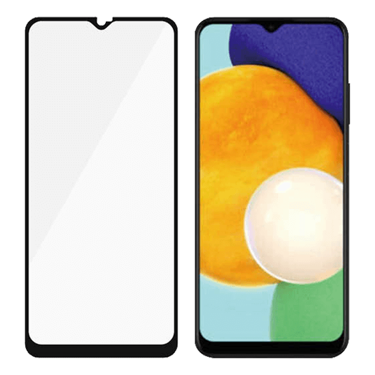 Γυαλί Προστασίας Οθόνης με Πλαίσιο PANZERGLASS Case Friendly γ ια SAMSUNG Galaxy A03s