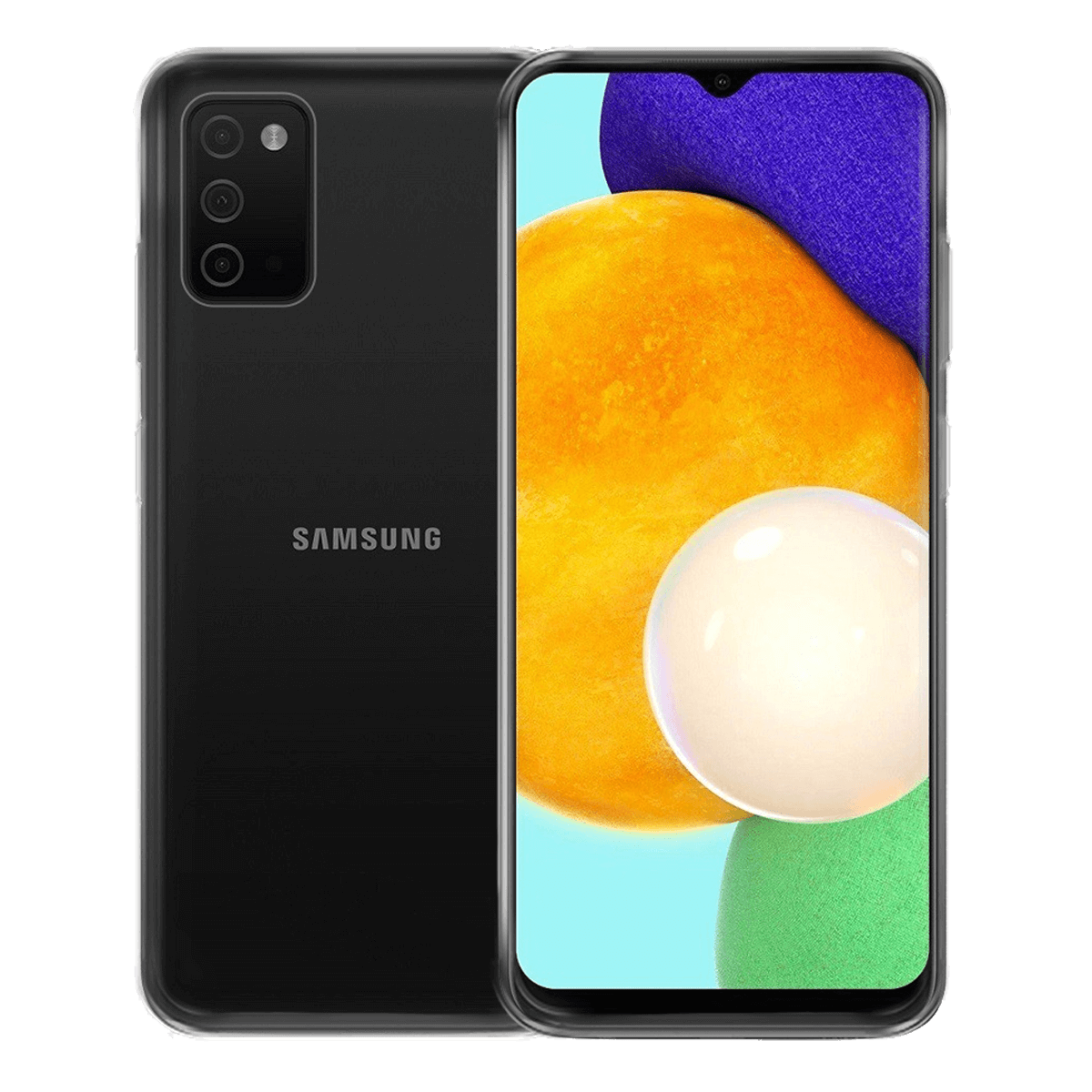 Διάφανη Θήκη + Γυαλί Προστασίας Οθόνης COSY για SAMSUNG Galaxy A03s