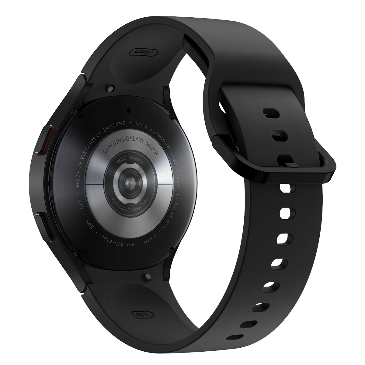 SAMSUNG Galaxy Watch4 44mm Μαύρο Smartwatch - 4