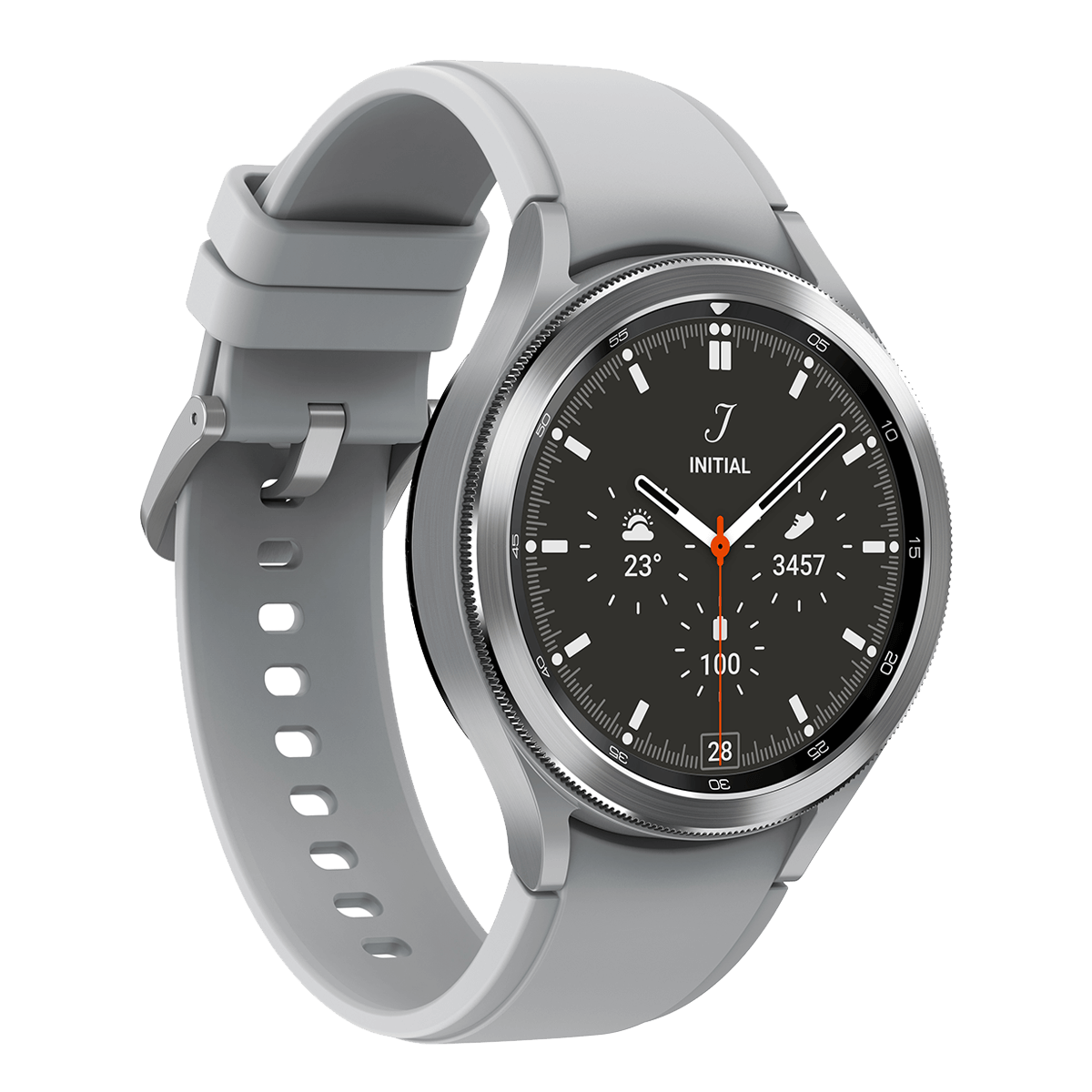 SAMSUNG Galaxy Watch4 Classic 42mm Ασημί Smartwatch