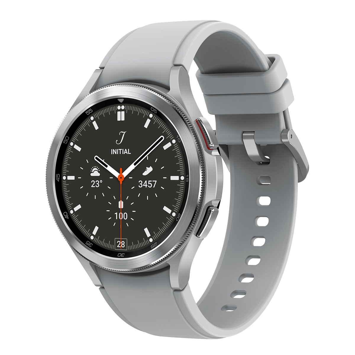 SAMSUNG Galaxy Watch4 Classic 42mm Ασημί Smartwatch - 3