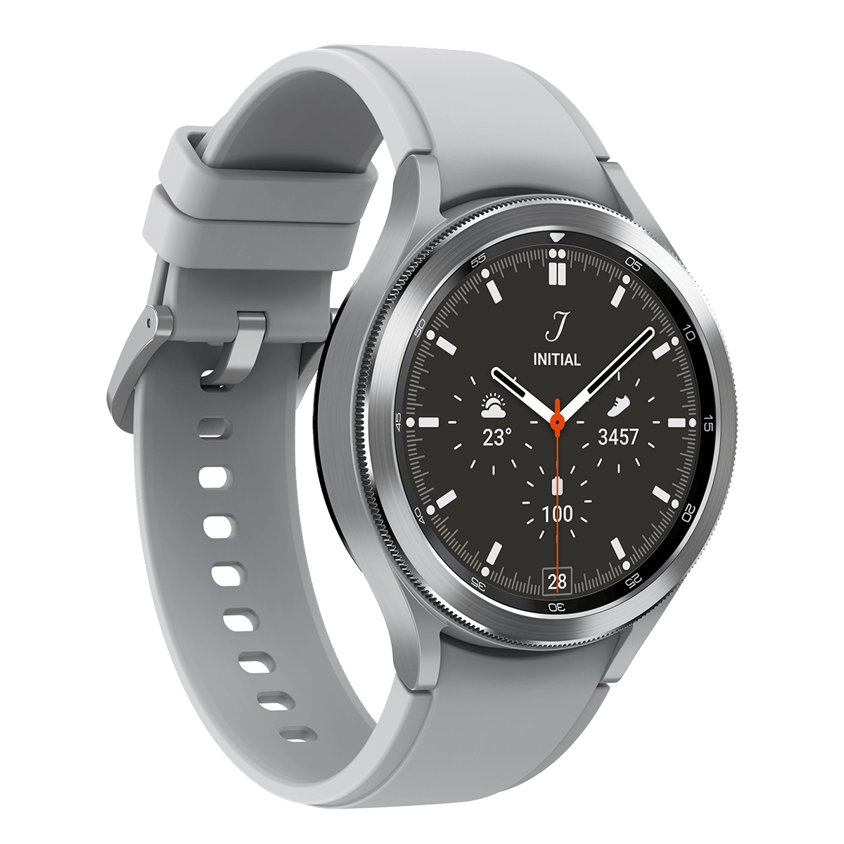 SAMSUNG Galaxy Watch4 Classic 46mm Ασημί Smartwatch