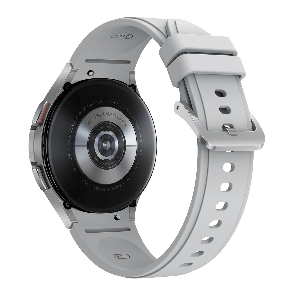 SAMSUNG Galaxy Watch4 Classic 46mm Ασημί Smartwatch - 4