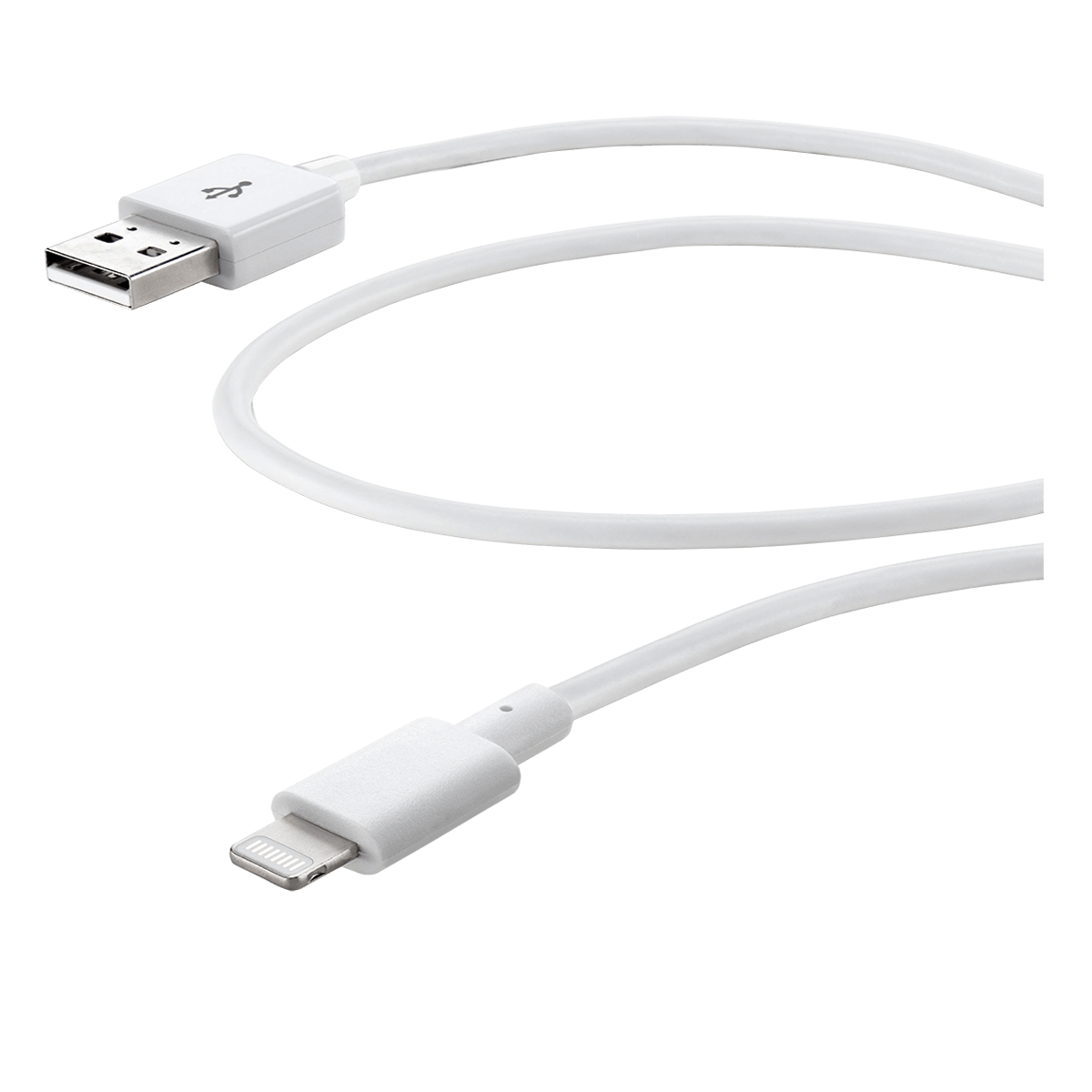 Καλώδιο Lightning CELLULAR LINE MFI 1.2 Μέτρα Λευκό