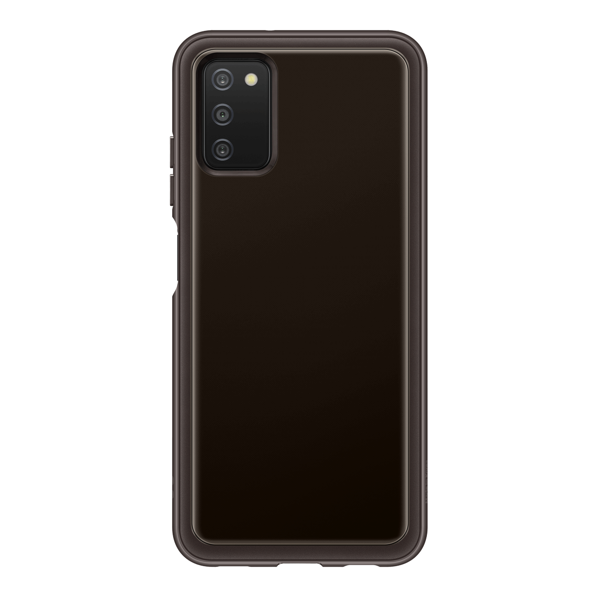 Θήκη Soft Clear Cover SAMSUNG Galaxy A03s Μαύρη