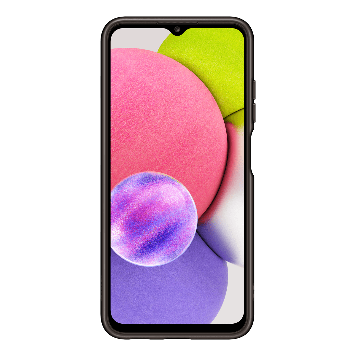 Θήκη Soft Clear Cover SAMSUNG Galaxy A03s Μαύρη - 2