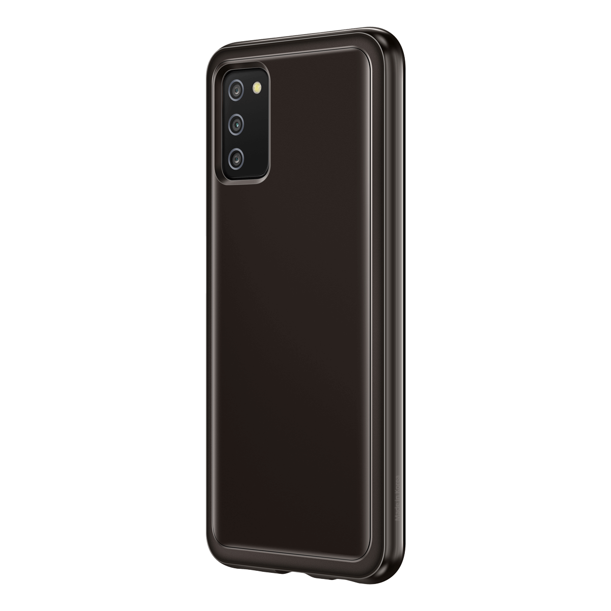 Θήκη Soft Clear Cover SAMSUNG Galaxy A03s Μαύρη - 3