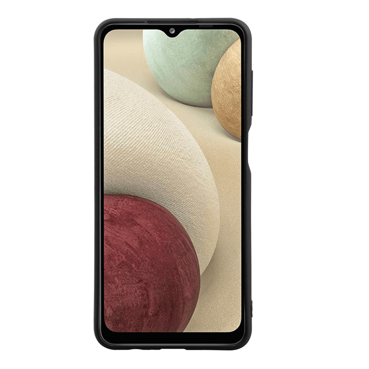 Θήκη Bamboo MUVIT για SAMSUNG Galaxy A12/ A12s Μαύρη - 2