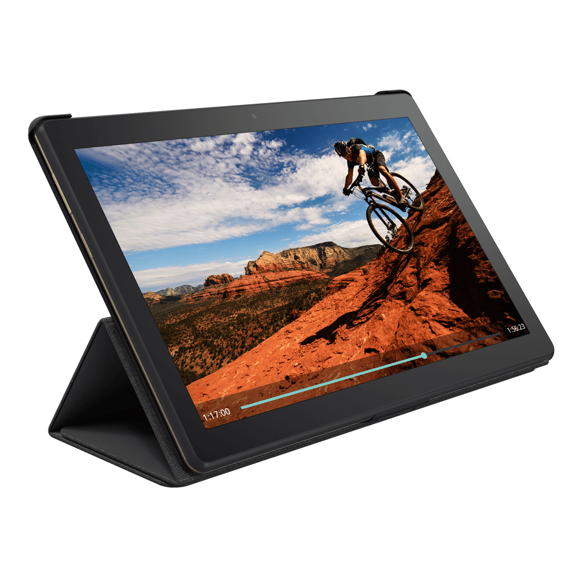 Θήκη Folio + Μεμβράνη Προστασίας Οθόνης LENOVO Tab M10 HD Γκρι - 2