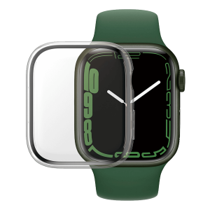 Γυαλί Προστασίας Οθόνης με Πλαίσιο PANZERGLASS Platinum Full Body Antibacterial Clear για APPLE Watch Series 7/ 8 41mm