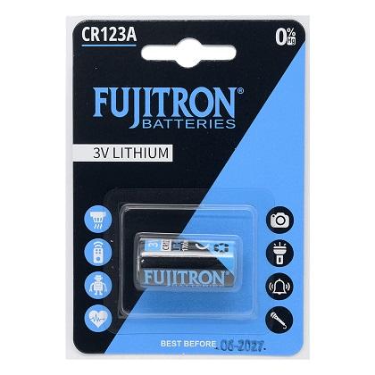  Lithium battery FUJITRON CR123A 3V 1700mAh