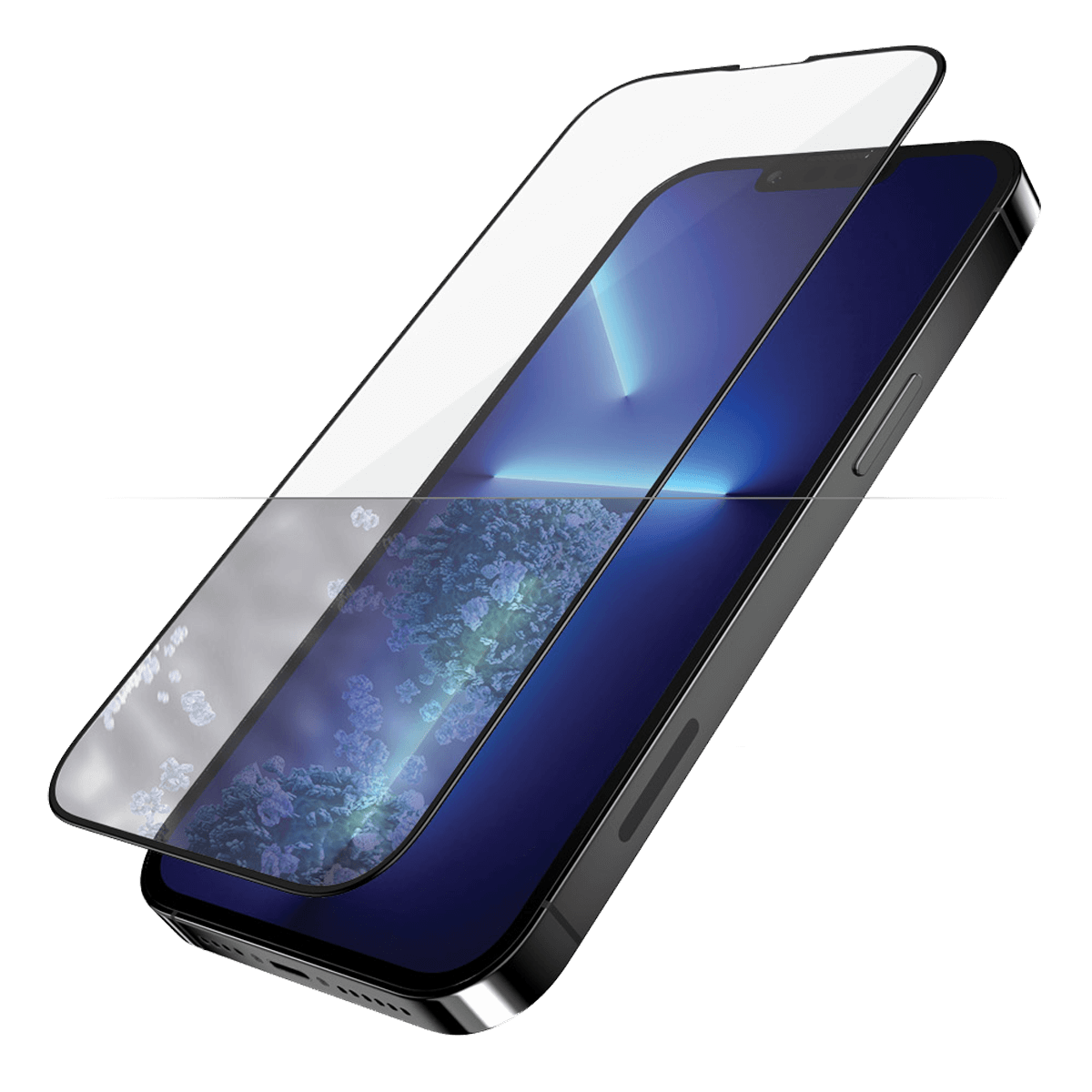 Γυαλί Προστασίας Οθόνης με Πλαίσιο PANZERGLASS Case Friendly Antibacterial για iPhone 13 Pro Max