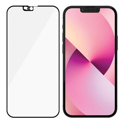 Screen Protector Glass with Frame PANZERGLASS Case Friendly Antibacterial CamSlider for iPhone 13 mini
