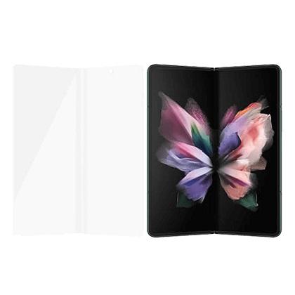 Screen Protector Glass with Frame PANZERGLASS Case Friendly Antibacterial Protective TPU for SAMSUNG Galaxy Z Fold3