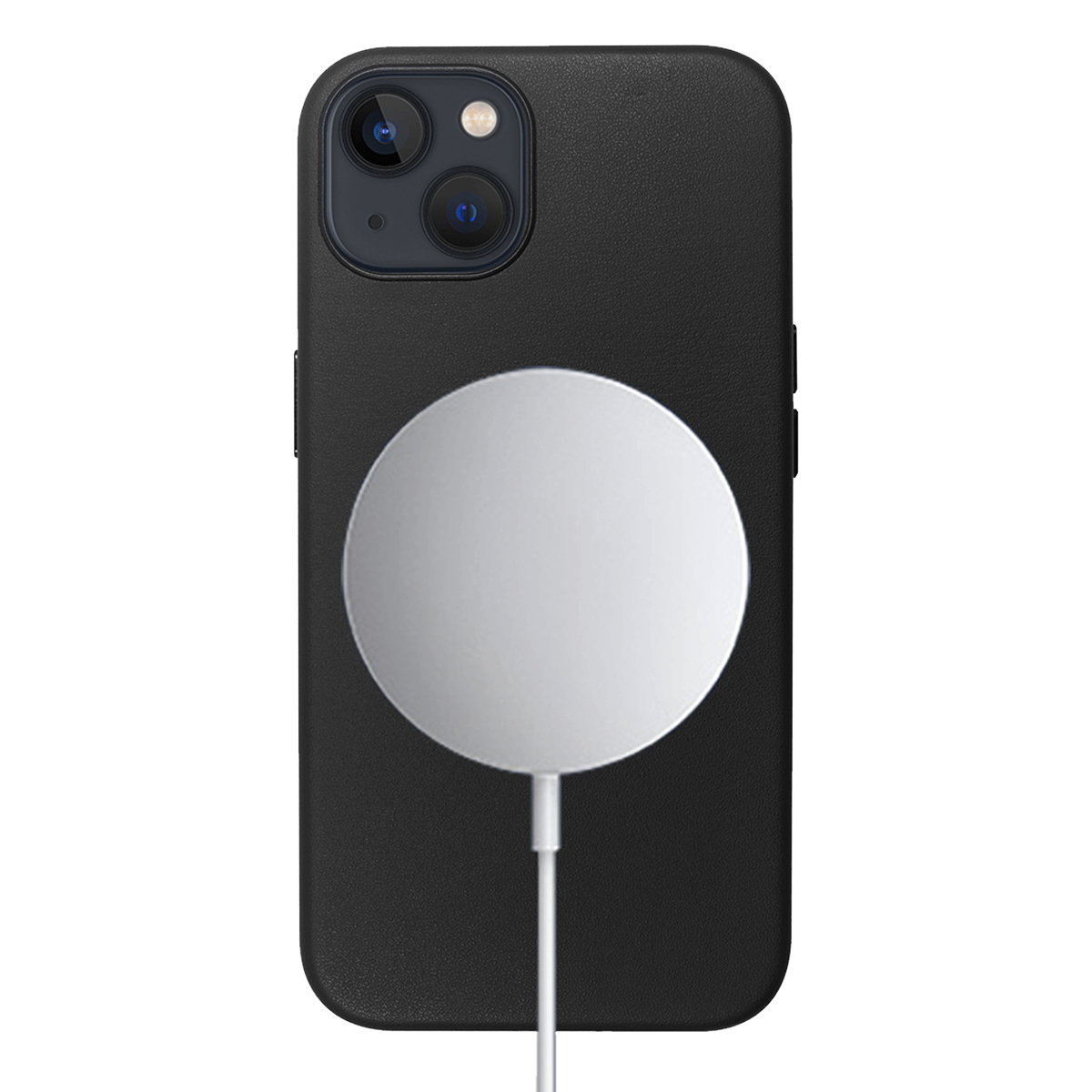 Δερμάτινη Θήκη COSY με MagSafe για iPhone 13 mini Μαύρη - 4