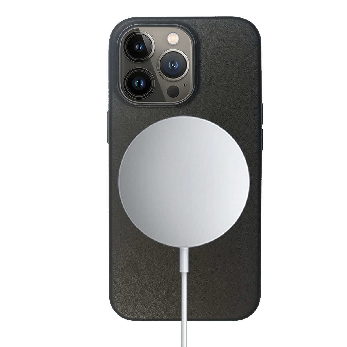 Δερμάτινη Θήκη COSY με MagSafe για iPhone 13 Pro Max Μαύρη - 4
