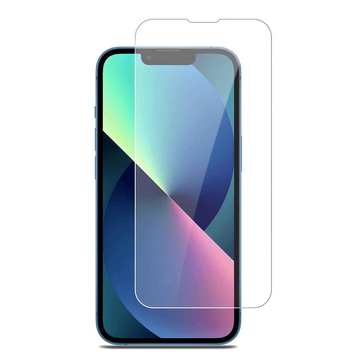 Διάφανη Θήκη Acrylic + Γυαλί Προστασίας Οθόνης COSY για iPhone 13 - 2