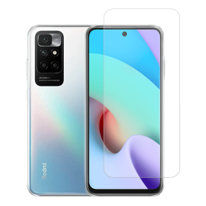 Διάφανη Θήκη + Γυαλί Προστασίας Οθόνης COSY για XIAOMI Redmi 10 4G