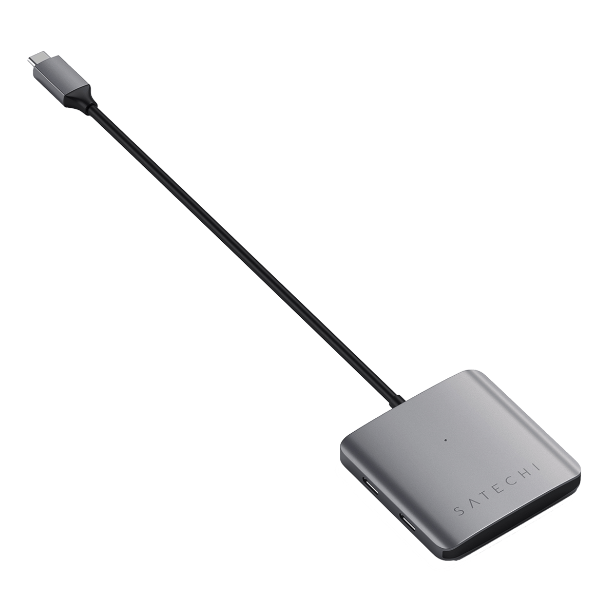 Hub USB Type-C SATECHI με 4 Θύρες Ασημί - 2