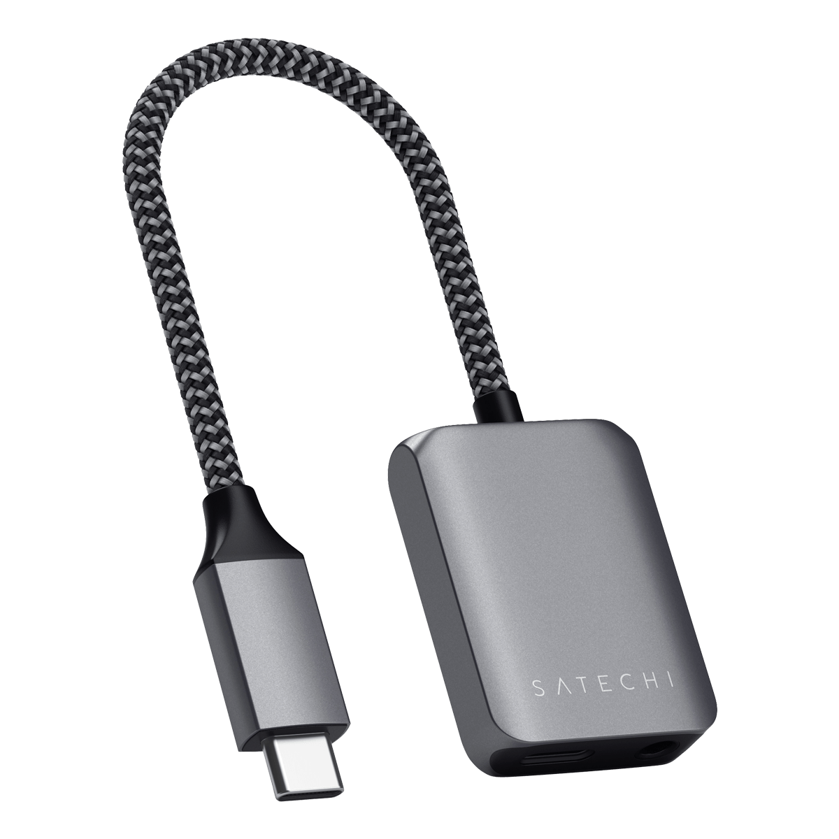 Αντάπτορας SATECHI USB Type-C σε 3.5mm Γκρι - 2