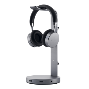 Βάση Στήριξης Ακουστικών SATECHI Ασημί